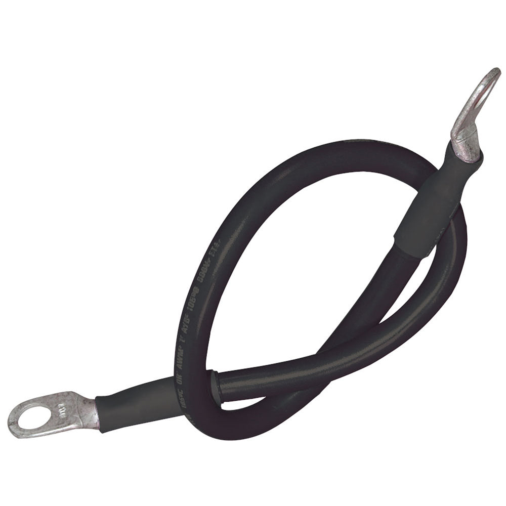 Ancor Battery Cable Assembly 2 AWG 34mm Wire 516 793mm Stud Black  18 457cm