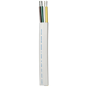Ancor Trailer Cable  164 AWG  YellowWhiteGreenBrown  Flat  100