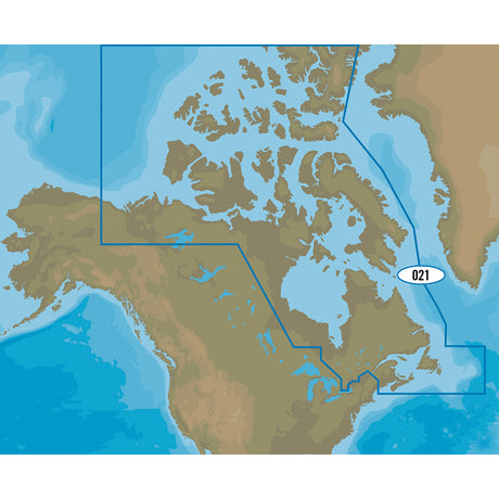 CMAP 4D NAD021  Canada North  East