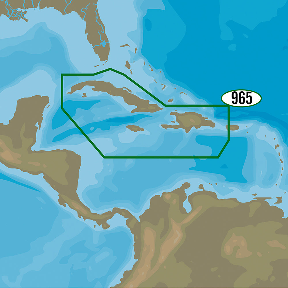 CMAP 4D NAD965  Cuba Dominican Republic Caymans  Jamaica