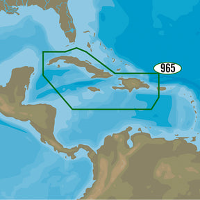 CMAP 4D NAD965  Cuba Dominican Republic Caymans  Jamaica