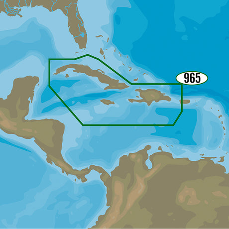 CMAP 4D NAD965  Cuba Dominican Republic Caymans  Jamaica