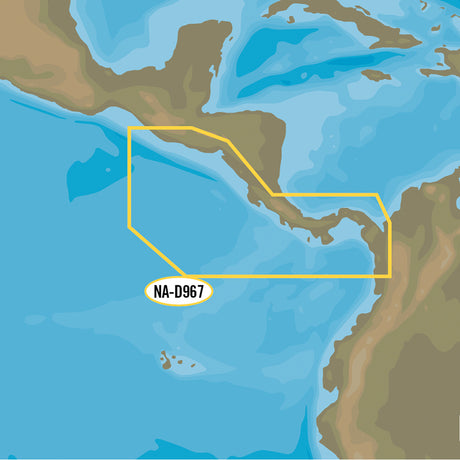 CMAP 4D NAD967  Panama to Guatemala Local