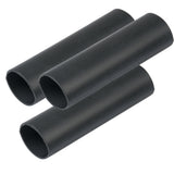 Ancor Heavy Wall Heat Shrink Tubing  34 x 3  3Pack  Black
