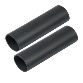 Ancor Heavy Wall Heat Shrink Tubing  1 x 12  2Pack  Black