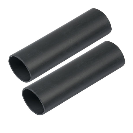 Ancor Heavy Wall Heat Shrink Tubing  1 x 12  2Pack  Black