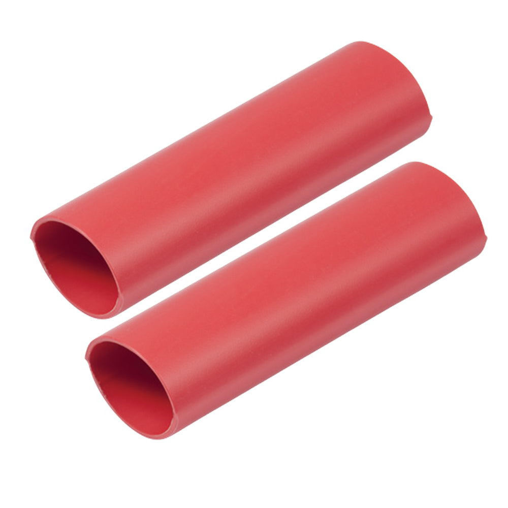 Ancor Heavy Wall Heat Shrink Tubing  1 x 12  2Pack  Red