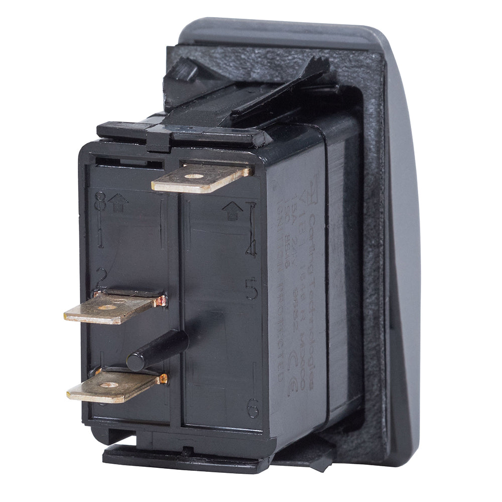 Blue Sea 7929 Contura II Switch SPST Black  OFFON