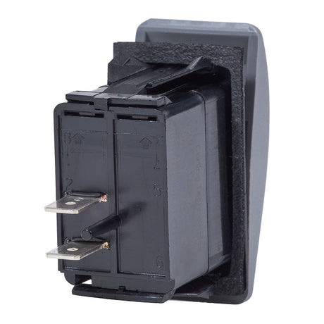 Blue Sea 7930 Contura II Switch SPST Black  OFFON