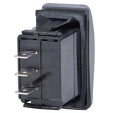 Blue Sea 7933 Contura II Switch SPDT Black  ONOFFON