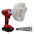 Flitz Buff Ball  Extra Large 7  White w176oz Tube Flitz Polish
