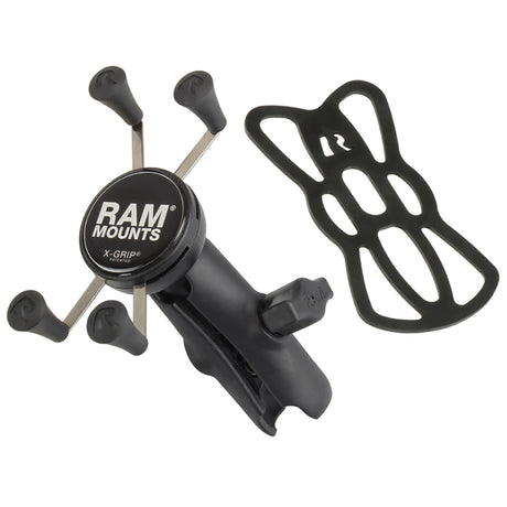 RAM Mount Universal XGrip Cell Phone Cradle wDouble Socket Arm