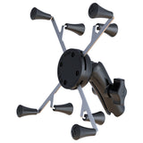 RAM Mount Universal XGrip Cradle with 1 Ball  STANDARD Length Double Socket Arm f7 Tablets