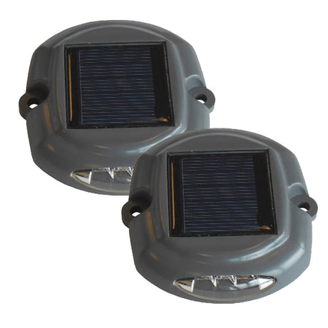 Dock Edge Docklite Solar Dock  Deck Light  2Pack