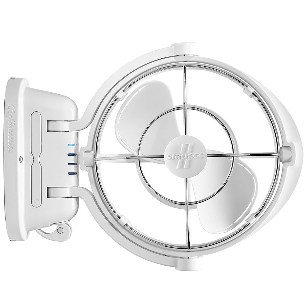 SEEKR by Caframo Sirocco II 3Speed 7 Gimbal Fan  White  1224V