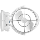 SEEKR by Caframo Sirocco II 3Speed 7 Gimbal Fan  White  1224V