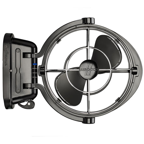 SEEKR by Caframo Sirocco II 3Speed 7 Gimbal Fan  Black  1224V
