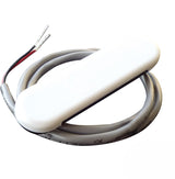 Shadow-Caster Courtesy Light w/2' Lead Wire - White ABS Cover - Bimini Blue - 4-Pack [SCM-CL-BB-4PACK]