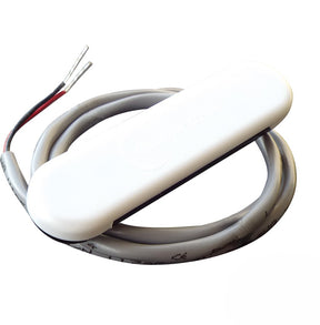 Shadow-Caster Courtesy Light w/2' Lead Wire - White ABS Cover - Bimini Blue - 4-Pack [SCM-CL-BB-4PACK]