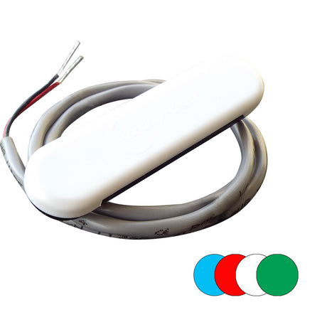 ShadowCaster Courtesy Light w2 Lead Wire  White ABS Cover  RGB MultiColor  4Pack