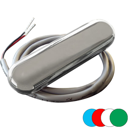 ShadowCaster Courtesy Light w2 Lead Wire  316 SS Cover  RGB MultiColor  4Pack