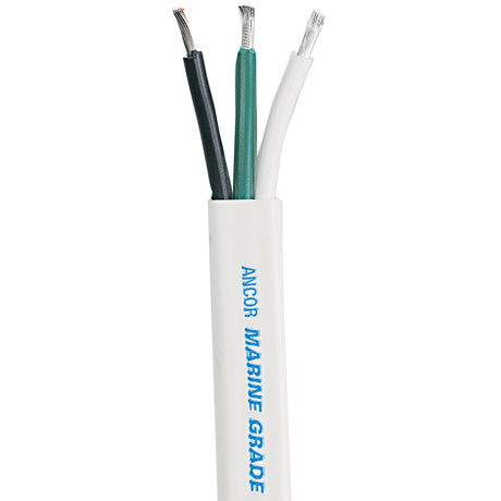 Ancor White Triplex Cable  123 AWG  Flat  250