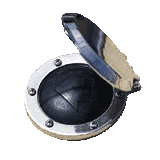 Maxwell Foot Switch  Cover  Stainless Steel