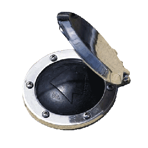 Maxwell Foot Switch  Cover  Stainless Steel