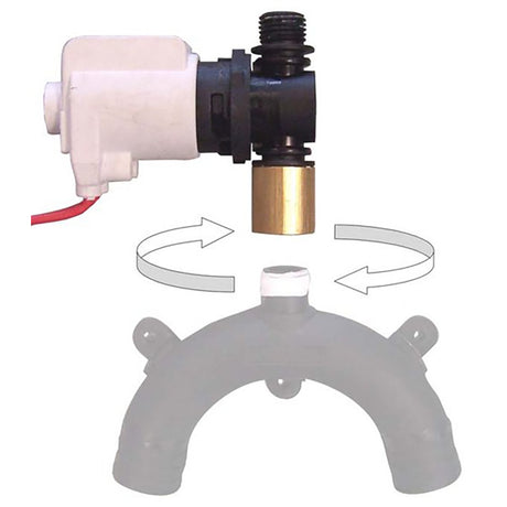 Jabsco Vented Loop Solenoid Valve f37010 Series Toilet