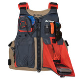 Onyx Kayak Fishing Vest  Adult Universal  TanGrey