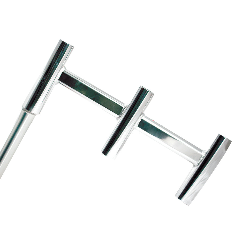Tigress Offset Triple Aluminum Rod Holder  Straight Butt
