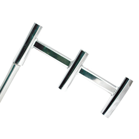 Tigress Offset Triple Aluminum Rod Holder  Straight Butt