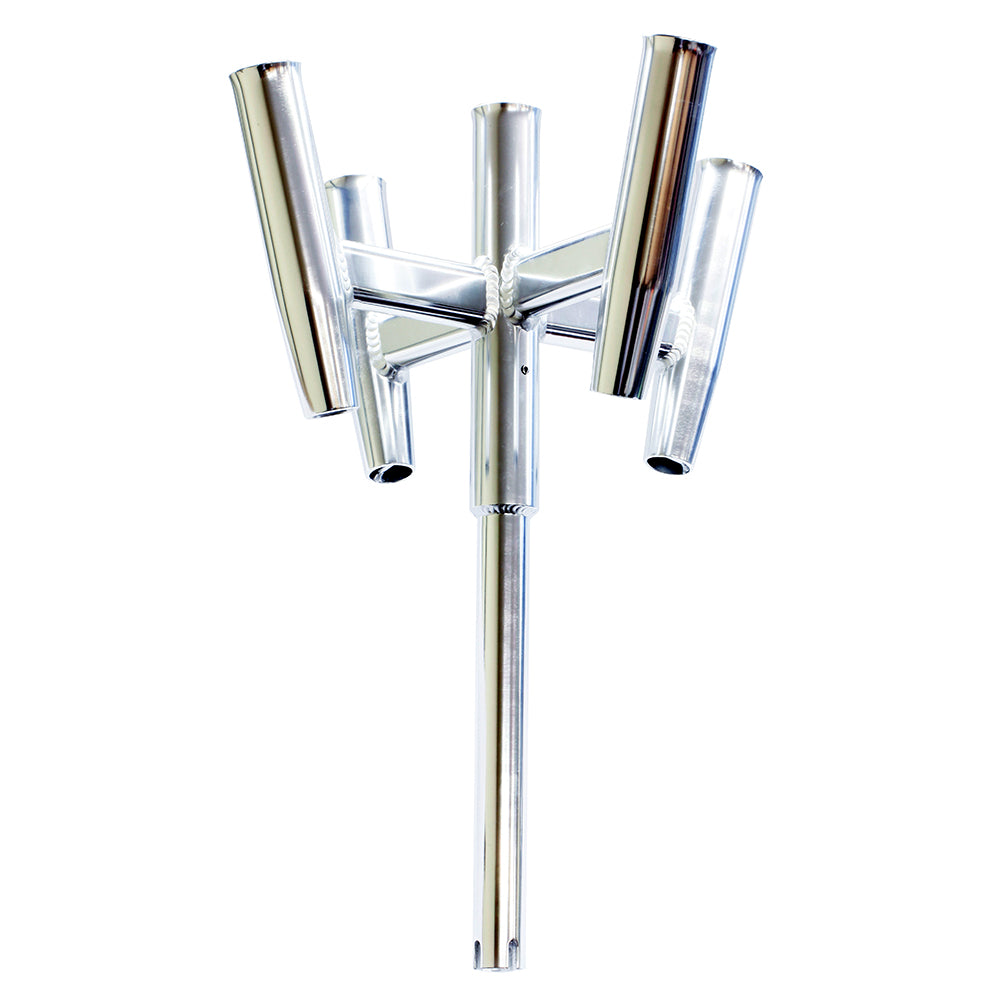 Tigress Five Banger Aluminum Rod Holder  Straight Butt