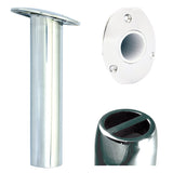 Tigress Oval Head SS Gunnel Mount Rod Holder  15 Degree  9