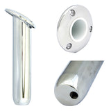 Tigress Round Head Closed Base Rod Holder  30 Degree  9