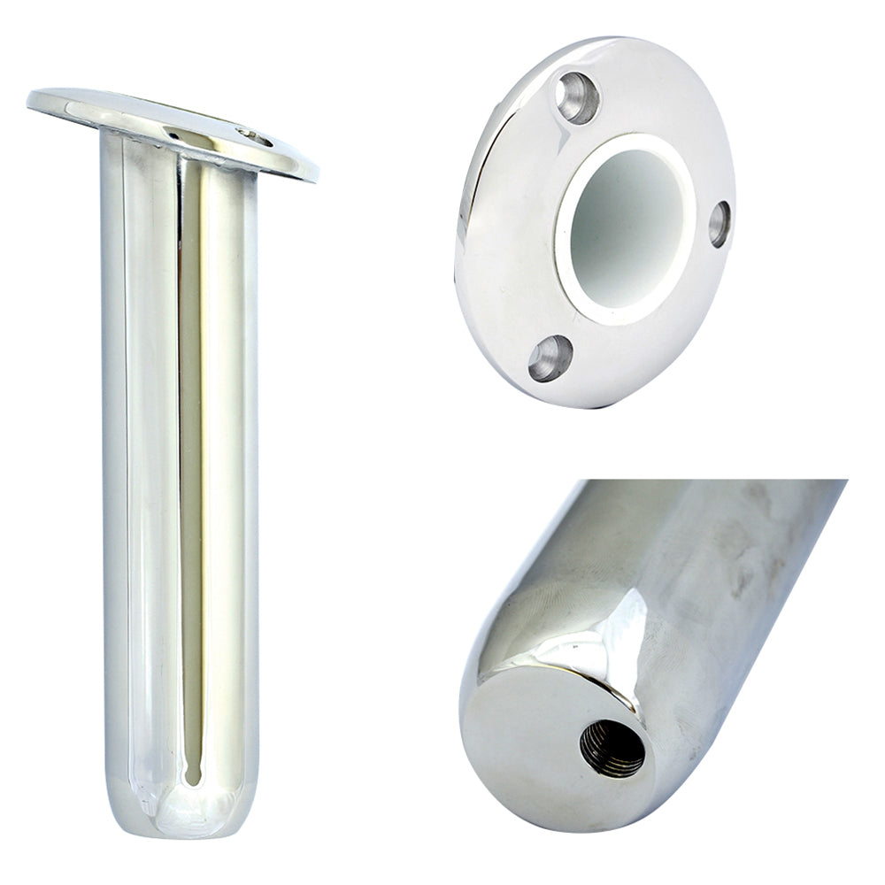 Tigress Round Head Closed Base Rod Holder  15 Degree  9