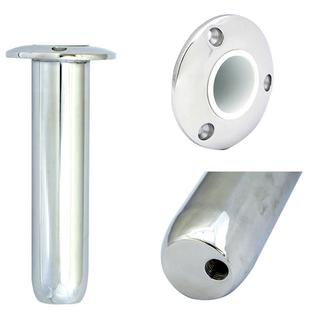 Tigress Round Head Closed Base Rod Holder  0 Degree  9