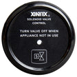FireboyXintex Propane Control  Solenoid Valve wBlack Bezel Display