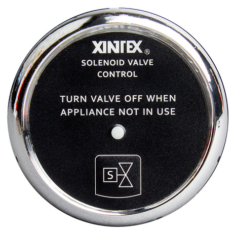 FireboyXintex Propane Control  Solenoid Valve wChrome Bezel Display
