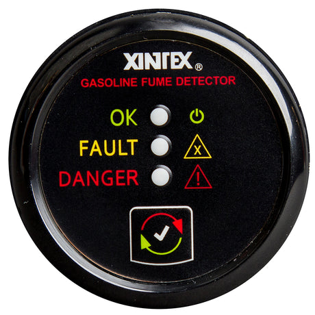 FireboyXintex Gasoline Fume Detector  Black Bezel  1224V