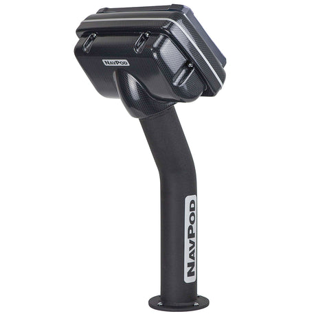 NavPod PED510001 PedestalPod PreCut fHumminbird HELIX 10  HELIX 9 Series  Carbon Black