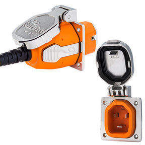 SmartPlug 30 AMP Inlet  Female Cord Connector Combo  Stainless Steel
