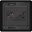 Blue Sea 1479 360 Panel  120V AC DUal Outlet