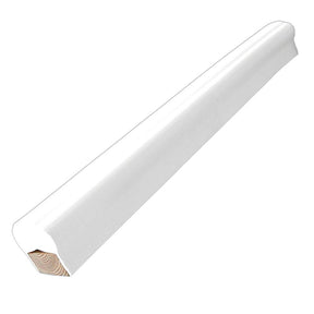 Dock Edge Piling Post Bumper  One End Capped  6  White