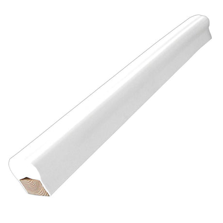 Dock Edge Piling Post Bumper  One End Capped  6  White