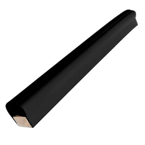 Dock Edge Piling Post Bumper  One End Capped  6  Black