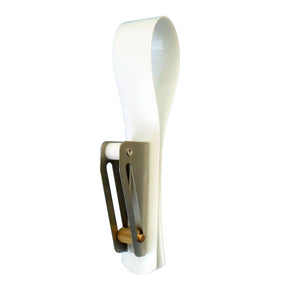 Dock Edge Fender Holder wAdjuster  White