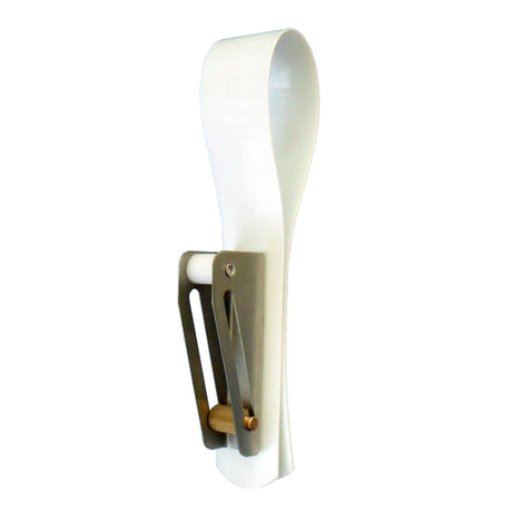Dock Edge Fender Holder wAdjuster  White