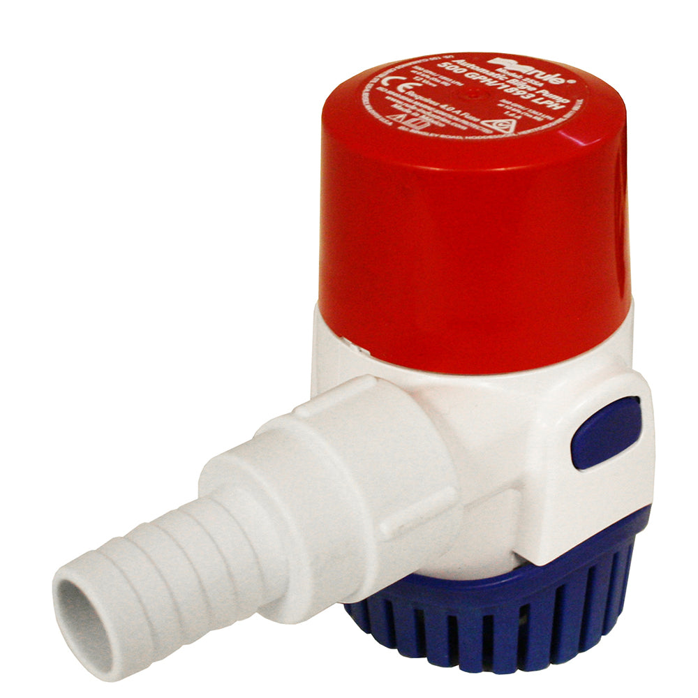 Rule 500GPH Electronic Sensing Bilge Pump  12V