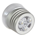 Lumitec Zephyr LED SpreaderDeck Light  Brushed White Base  White NonDimming